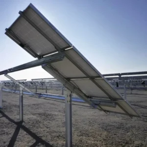 Fixed Solar Panel Mounting Bracket Adjustable Tilt Angle Ground Support Structure Custom