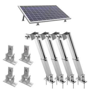 Flat Roof Pv Panels Solar Panel Mounting System Tilt Solar Bracket Adjustment Angle