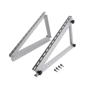 Aluminum Adjustable Mounting System Triangle Solar Panel Roof Mount Bracket