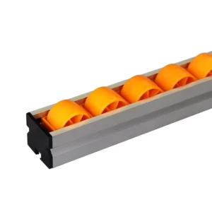Flow Plastic Wheels Aluminium Roller Track FIFO Lean Pipe Rack Storage for Lean Production Line