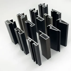 Frameless Aluminium Profile Extruded Aluminum Profile Slim Aluminium Alloy Door Profile