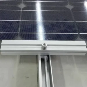 Frameless Photovoltaic Bracket Component Solar Panel Fixing Thin Film Clamp