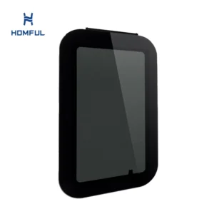 Frameless RV Sliding Window Customized Size Motorhome Camper Window