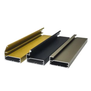 Frameless Slim 6000 Series Aluminium Alloy Door Profile Household Furniture with Accessories Custom Cutting