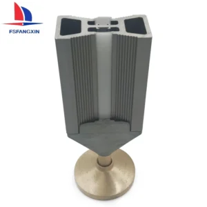 Furniture Decoration Accessories Minimalism Aluminum Open Wardrobe Vertical Pole Wardrobe System Shelf Rack with LED Light