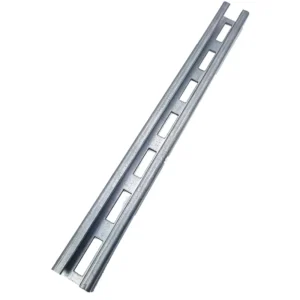 Galvanized Steel Solar Mounting Bracket C Steel Ground Solar Rack Panels Rails System Framed Aluminium PV for Solar Power System
