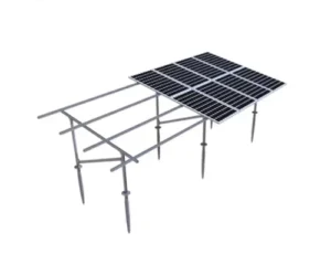Galvanized steel ground solar panel mounting bracket off grid