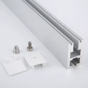 Glass Aluminum Signage LED Fixture Channel Profile