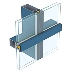 Glass Curtain Wall Aluminum Profiles for Building Aluminum Profile Glazing Aluminum Curtain Wall Facade