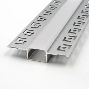 Glass Edge LED Tape Light Aluminum Casing Profile Mounting Holder System Micro Lighting Extrusion DiffuserChannel for Furniture