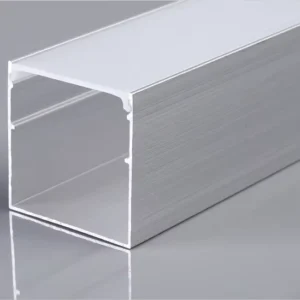 Good Quality Customized Square Sturdy Led Linear Aluminum Alloy Profiles with Anodized Surface for Commercial Use