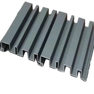 Great Wall Durable Anti Corrosion Anti Rust Curtain Aluminum Profiles 6000 Series Convex Profile Wave Plate Aluminum Veneer