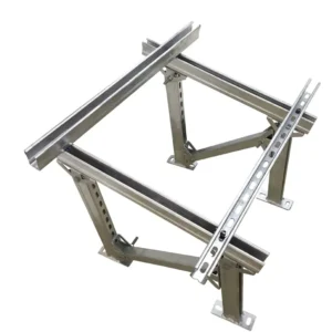 Ground Tilt Adjustable Pv System Support Installation Solar Panel Pole Mounting Photovoltaic Bracket for Solar Panels Roof