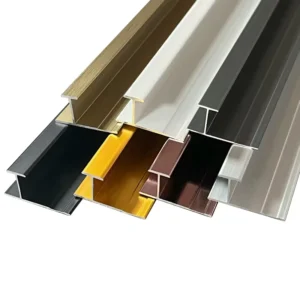 H Profile Aluminum Extrusion a New Seamless Wall Decor System with a Modern Aesthetic