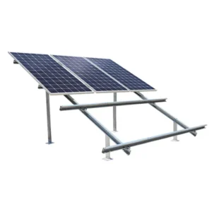 HDG Aluminum Solar PV Panel Ground Mounting Brackets Structure Solar Bracket