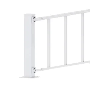 Handrail Aluminum Stair Railing 3 Ft 165 Lbs Weight Capacity for 2-3 Steps Including Screw Fitting Kit