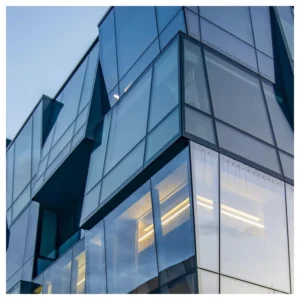 Heavy Duty Aluminium Profile Glass Curtain Wall Tempered Laminated Safety Glass Wall for Apartment Building