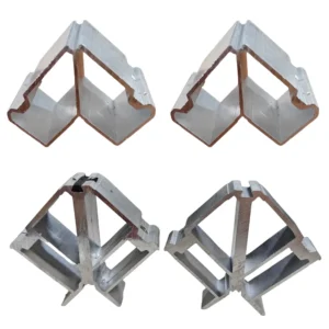 Heavy Duty Modern Aluminum Alloy Braces & Corner Connectors Window and Door Hardware with Screw Installation