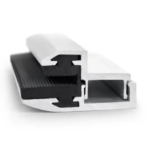 Heavy Duty Stainless Steel End Clamp High Quality Flat Roof Solar Mounting System Anodized Surface For Ground Mount Carport