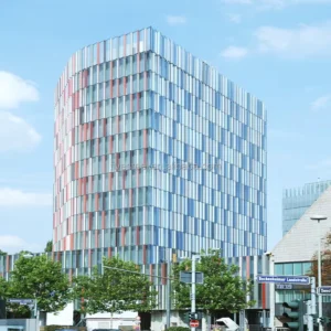 High Building Aluminum Profile Unitized Glazed Design System Huge Curtain Walls