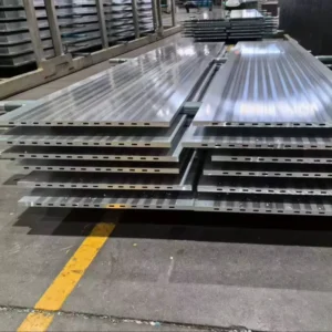 High Efficiency Aluminum Radiator Profile for Electronic Devices Cooling Systems Bending Cutting Welding Aluminum Profiles