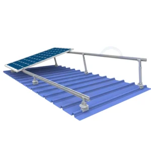 High Efficient Aluminum Alloy Stainless Steel Solar Panel Brackets Adjustable Legs for Tin Roof Mount System 3 Year Warranty