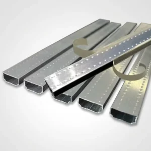 High Frequency Welded Aluminium Spacer Bar for Office Buildings Windows Glass Curtain Walls Industrial Design