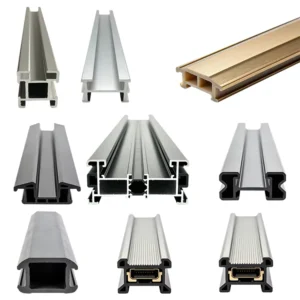 High Precision Custom Aluminum Extrusion Profiles Versatile Alloy Framing for Electronic Connectors Equipment Housings