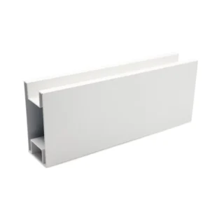 High Quality 6063 Aluminum Alloy White Groove Tube with Cutting Bending Services Customizable Aluminum Profile