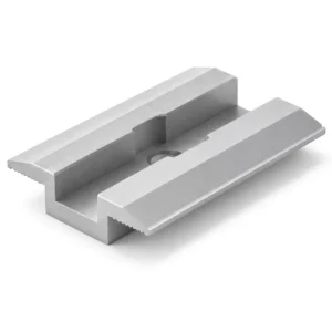 High Quality Aluminium Solar Panel Clamp Anodized Surface for Carport Racking Systems Meeting International Safety Standards