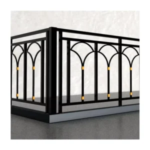 High Quality Aluminum Fence Powder Coated Aluminium Slat Aluminum Railing Handrail