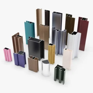 High Quality Anodized Matte Finished Office Partition Aluminum Profiles and Aluminium Sections With Durable Frame