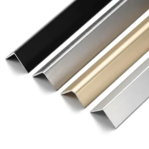 High Quality Custom Aluminium Angle L Shape Corner Profiles Aluminum Profile Tile Decorative Strips