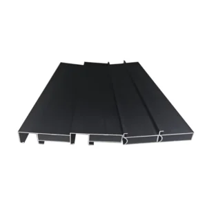High Quality Customizable 6000 Series Aluminum Furniture Profile for Furniture Cabinet