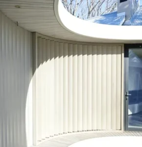 High Quality Customized Aluminum Rotate Louver Aluminum Shutters Facade