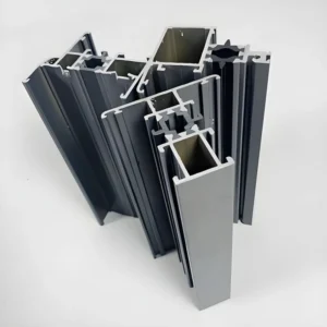 High Quality Powder Coated 6000 Series Aluminum Alloy Profile Custom Processing Window Door CNC Cutting Welding Services Temper