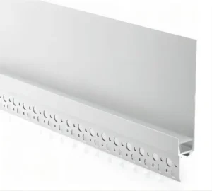 High Quality Recessed Trim less Aluminum LED Profile With Single Flange for 5 8″ Drywall Skirting LED Aluminum Profile