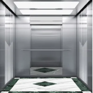 High Rise Building Elevator System MRL Passenger Lift with Intelligent Control IC Card