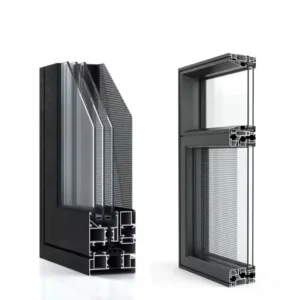 High Strength 6000 Series Aluminum Profiles with Welding & Bending for High Rise Building Door and Window Systems