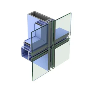 High Strength 6000 Series Customized Aluminum Profiles Building Curtain Wall Aluminium Profile