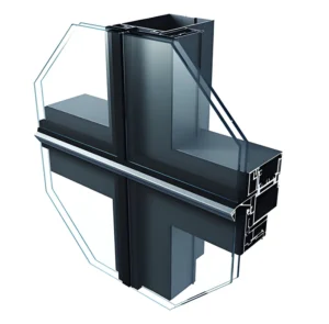 High Strength Durable 6000 Series Aluminium Profiles T3 T8 Temper Modern Curtain Wall Systems Bending Cutting Welding
