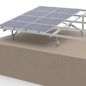 High Strength Solar Ground Mounting System Solar Photovoltaic Bracket Solar Panel Bracket High Wind Load