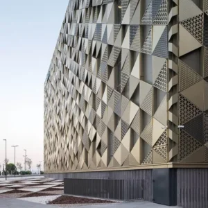 High-end Skyscrapers Full-Frame Glass Facades Panel Curtain Wall Aluminum Profile