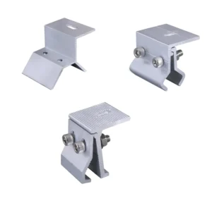 HighLoad Windproof Solar Fixtures Aluminum Photovoltaic Installation Brackets for Color Steel Tile Solar Solar Mounting System