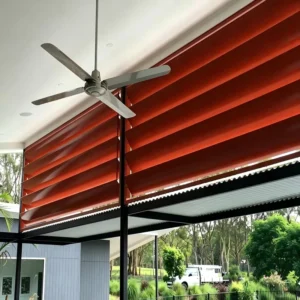 Horizontal or Vertical Shading Aluminum Alloy Louver Shutter for Villa Office Modern Design