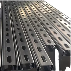 Hot Dipped Galvanized Strut U Channel Steel Solar Panel Brackets Ground Mounted for Solar Mounting System