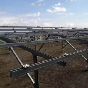 Hot-dip Galvanized U-shaped Steel Solar Panel Mounting Bracket Ground-mounted Solar Ground Support System
