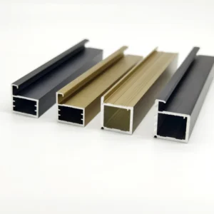 House Decoration Aluminum Wardrobe Profiles Kitchen Handle Aluminum Profile Wardrobe Glass Profiles with Different Colors