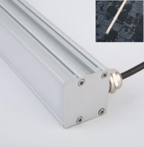 IP68 Street Light Strip Extrusion Silicone Heat Sink Aluminium Waterproof LED Profile Outdoor