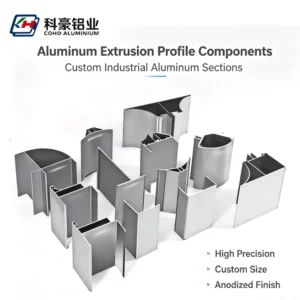 ISO 5级洁净室L型电泳铝型材 弧形表面 耐用铝合金